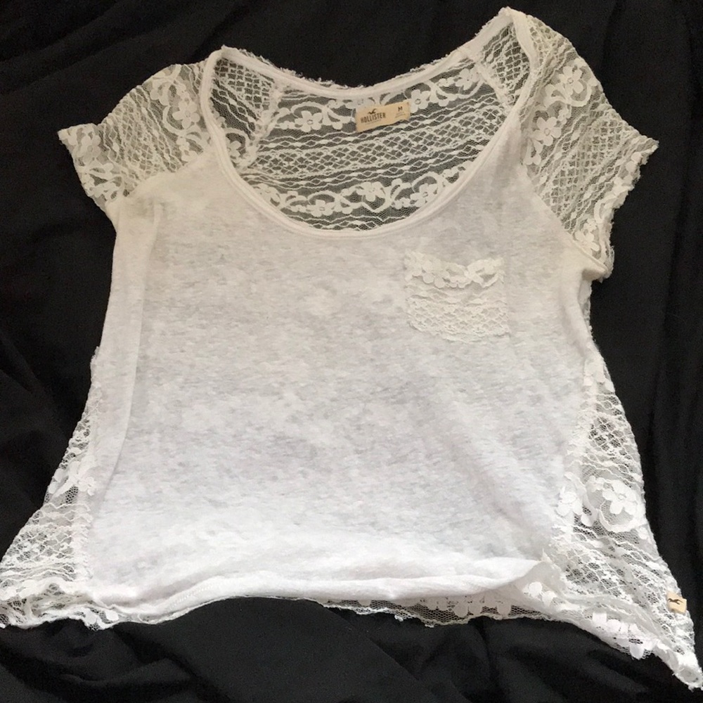 Lace Hollister shirt